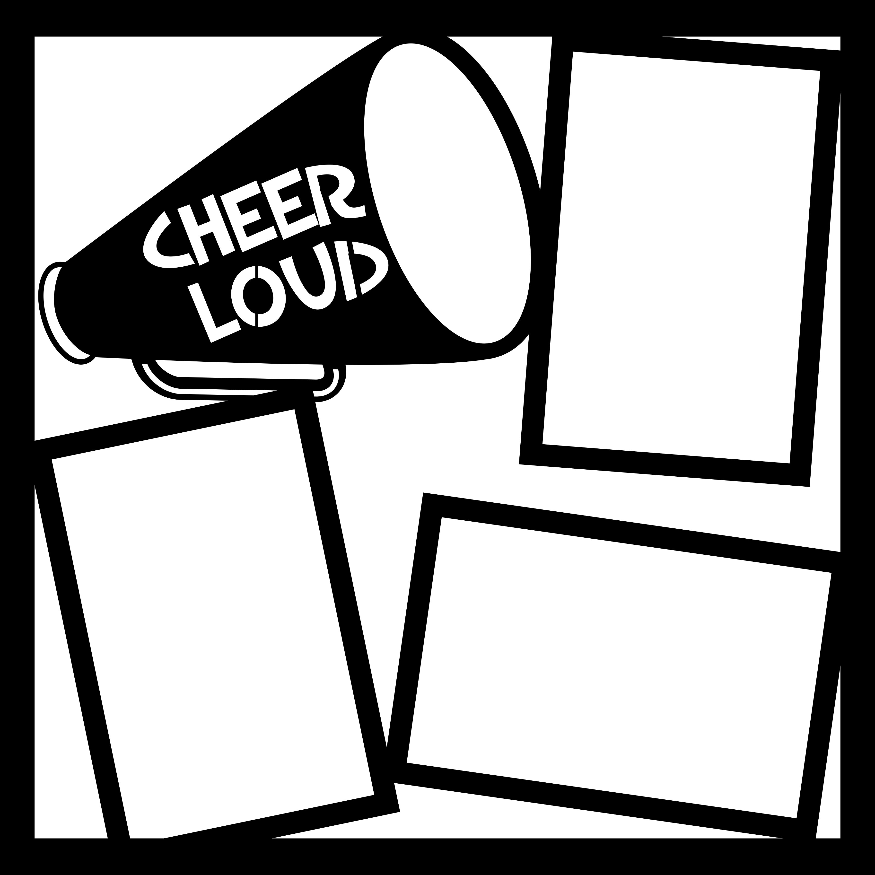 Cheer Loud EZ Laser Designs